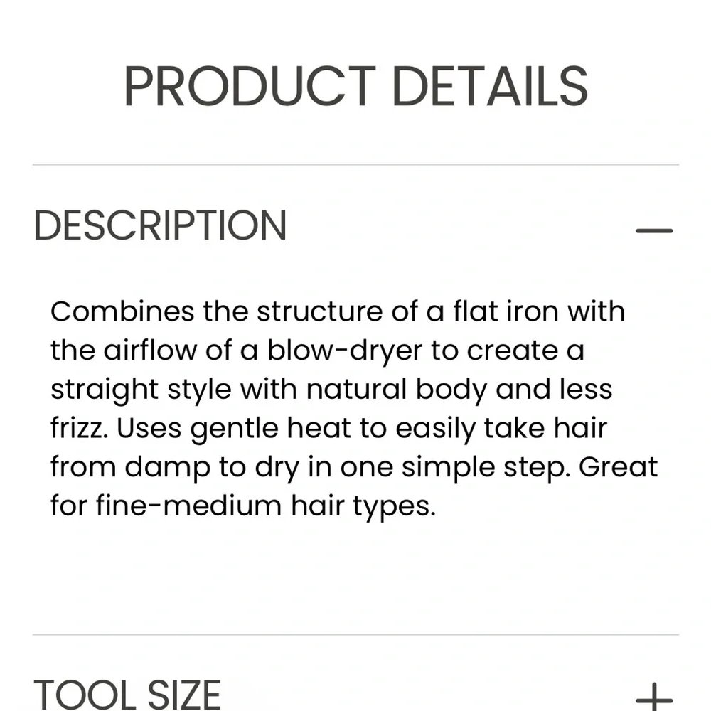 Dry Bar Straight Shot - Brand NEW  never used
